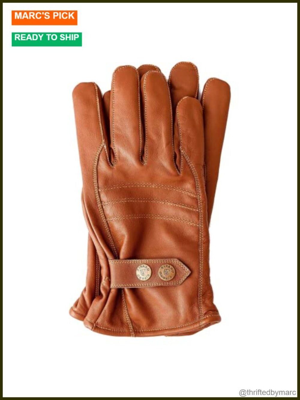 Men's Genuine Leather Winter Gloves for Cold Weather, Motorcycle Driving Hiking